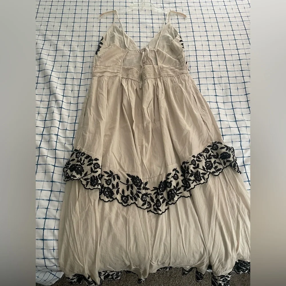 Abercrombie & Fitch Tiered Ruffle Maxi Dress